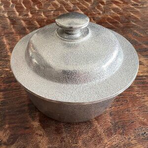Vintage Wilton Metalware Mini Lidded Pot